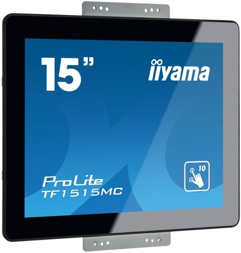 Iiyama TF1515MC-B2 monitor komputerowy 38,1 cm (15") 1024 x 768 px XGA LED Ekran dotykowy Czarny