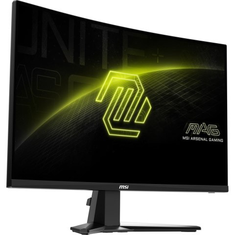 MSI MAG 27C6X monitor komputerowy 68,6 cm (27") 1920 x 1080 px Full HD LCD Czarny