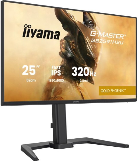 Iiyama G-MASTER GB2591HSU-B1 monitor komputerowy 62,2 cm (24.5") 1920 x 1080 px Full HD LED Czarny