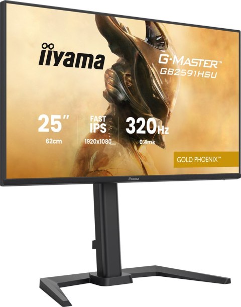 Iiyama G-MASTER GB2591HSU-B1 monitor komputerowy 62,2 cm (24.5") 1920 x 1080 px Full HD LED Czarny