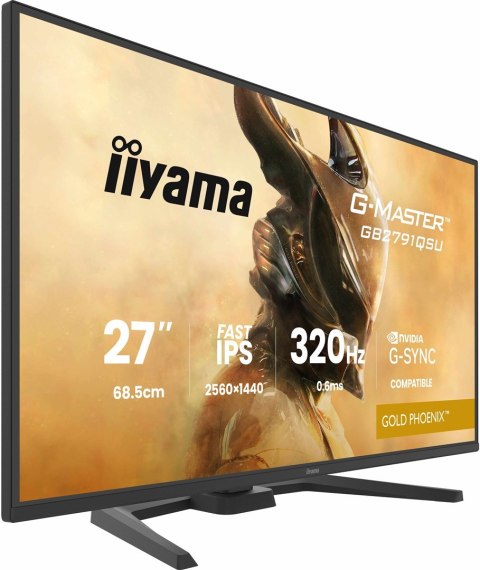 Iiyama G-MASTER GB2791QSU-B1 monitor komputerowy 68,6 cm (27") 2560 x 1440 px Wide Quad HD Czarny