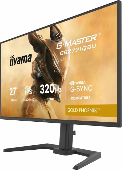 Iiyama G-MASTER GB2791QSU-B1 monitor komputerowy 68,6 cm (27") 2560 x 1440 px Wide Quad HD Czarny