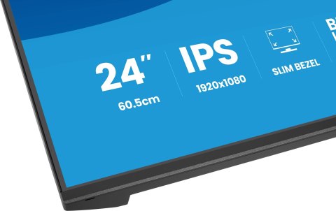 Iiyama ProLite X2491H-B1 monitor komputerowy 60,5 cm (23.8") 1920 x 1080 px Full HD LCD Czarny