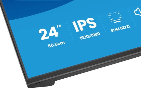 Iiyama ProLite X2491HS-B1 monitor komputerowy 60,5 cm (23.8") 1920 x 1080 px Full HD LCD Czarny