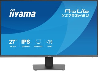 Iiyama ProLite X2793HSU-B1 monitor komputerowy 68,6 cm (27") 1920 x 1080 px Full HD LED Czarny