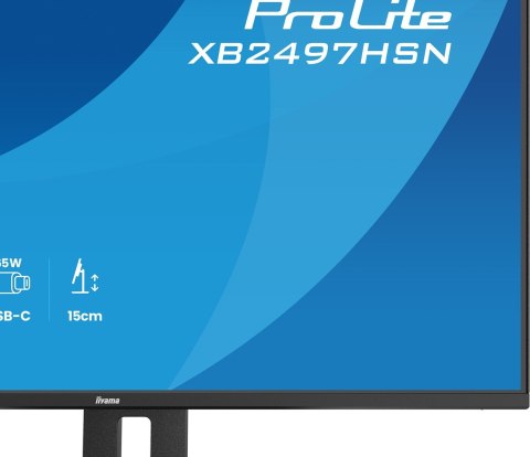 Iiyama ProLite XB2497HSN-B1 monitor komputerowy 60,5 cm (23.8") 1920 x 1080 px Full HD LED Czarny