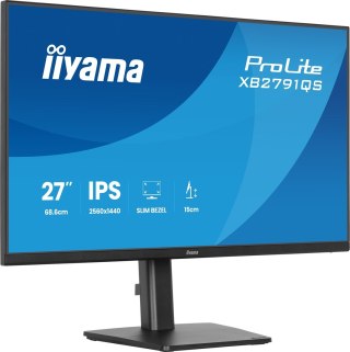 Iiyama ProLite XB2791QS-B1 monitor komputerowy 68,6 cm (27") 2560 x 1440 px Quad HD LED Czarny