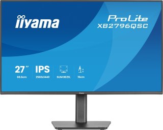 Iiyama ProLite XB2796QSC-B1 monitor komputerowy 68,6 cm (27") 2560 x 1440 px Quad HD LED Czarny