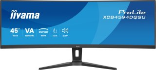 Iiyama ProLite XCB4594DQSU-B1 monitor komputerowy 113 cm (44.5") 5120 x 1440 px Dual QHD LED Czarny