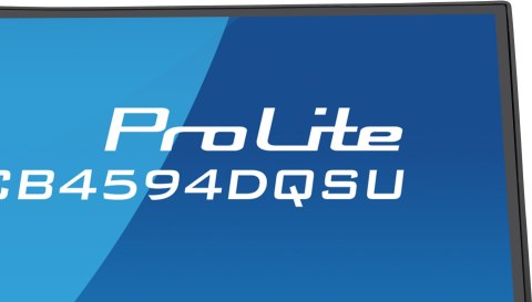 Iiyama ProLite XCB4594DQSU-B1 monitor komputerowy 113 cm (44.5") 5120 x 1440 px Dual QHD LED Czarny