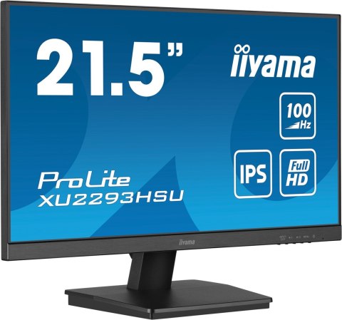 Iiyama ProLite XU2293HSU-B7 monitor komputerowy 54,6 cm (21.5") 1920 x 1080 px Full HD LED Czarny