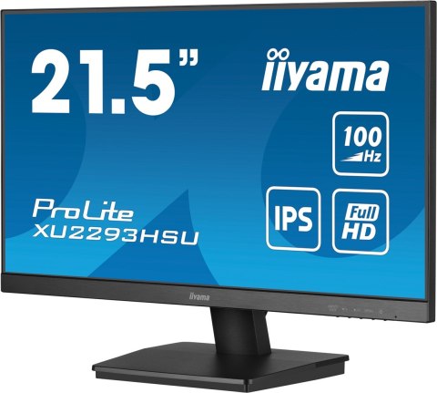 Iiyama ProLite XU2293HSU-B7 monitor komputerowy 54,6 cm (21.5") 1920 x 1080 px Full HD LED Czarny