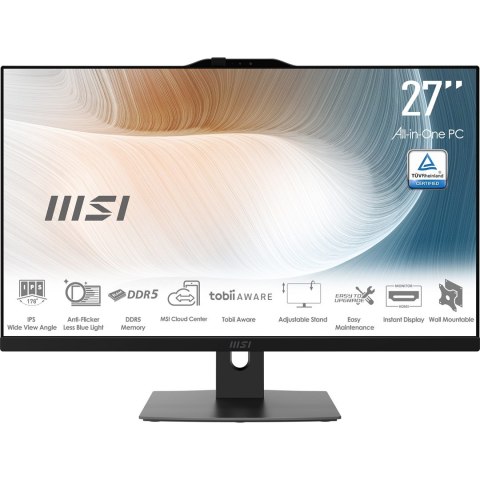 MSI Modern AM242P 1M-1871AT komputer wielofunkcyjny All-in-One Intel Core 3 100U 60,5 cm (23.8") 1920 x 1080 px All-in-One PC 16