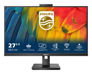 Philips 5000 series 27B1U5601H/00 monitor komputerowy 68,6 cm (27") 2560 x 1440 px Quad HD LCD Czarny