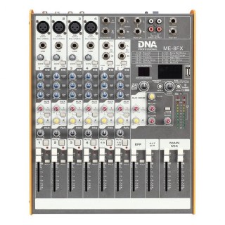 Mikser audio DNA ME-8FX, 8 kanałowy, USB, Bluetooth