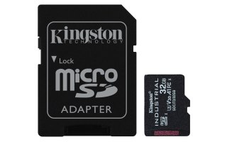 Kingston Technology Industrial 32 GB MiniSDHC UHS-I Klasa 10