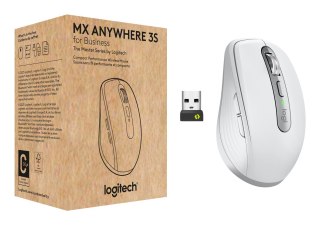Logitech MX Anywhere 3S for Business myszka Biuro Po prawej stronie RF Wireless + Bluetooth Laser 8000 DPI