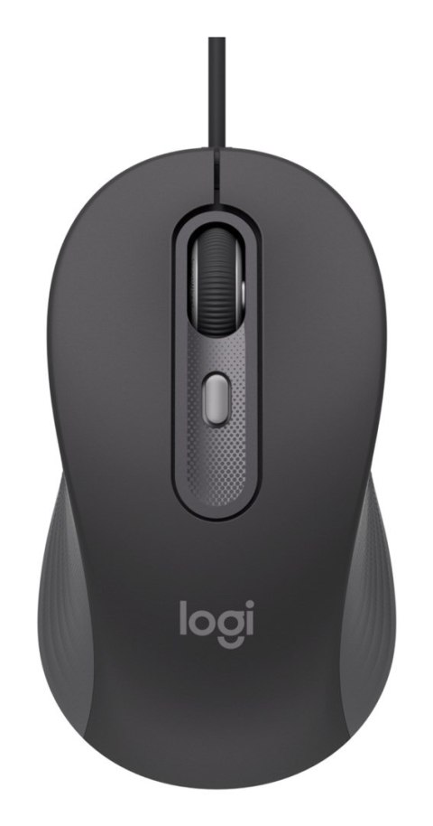 Logitech Signature Wired M520 for Business myszka Biuro Oburęczny USB Type-C Optyczny 4000 DPI