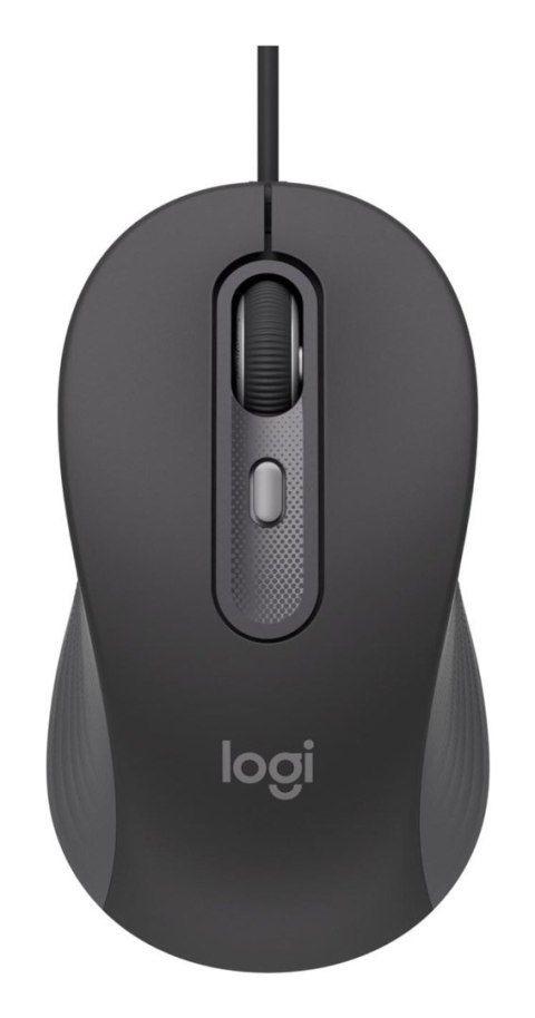 Logitech Signature Wired M520 for Business myszka Biuro Oburęczny USB Type-C Optyczny 4000 DPI