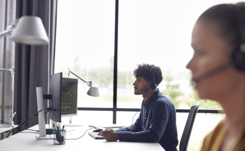 Poly Headset EncorePro 310 Mono USB-A TAA