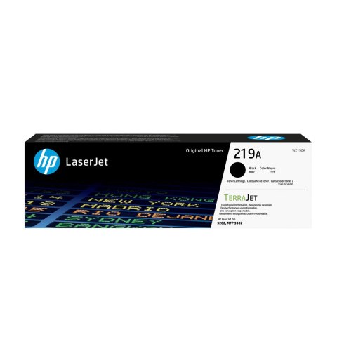 HP Oryginalny wkład z czarnym tonerem 219A LaserJet