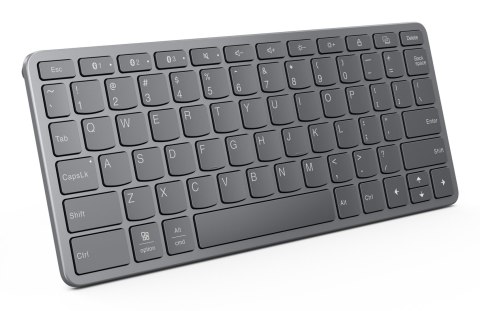 Lenovo Multi-Device Wireless Keyboard Niemiecki USB Type-C Szary
