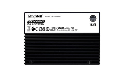 Dysk SSD Kingston DC3000ME 15.36TB U.2 (15mm) NVMe PCIe 5.0 SEDC3000ME/15T3 (DWPD 1) TCG