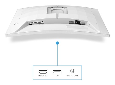 Monitor Philips 80.0cm (31.5") 32M2C5501 16:09 2xHDMI+DP zakrzywiony w