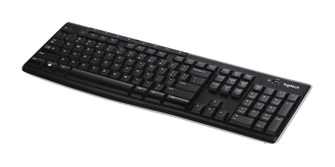 Klawiatura bezprzewodowa Logitech K270 RF Wireless QWERTZ Niemiecki Czarny