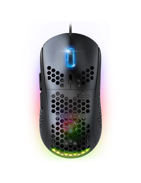 Spirit of Gamer PRO-M4 DARK myszka Gaming Po prawej stronie USB Typu-A Optyczny 12800 DPI