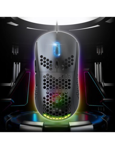 Spirit of Gamer PRO-M4 DARK myszka Gaming Po prawej stronie USB Typu-A Optyczny 12800 DPI