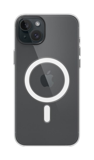 Etui przezroczyste Apple MagSafe do iPhone'a 15 Plus