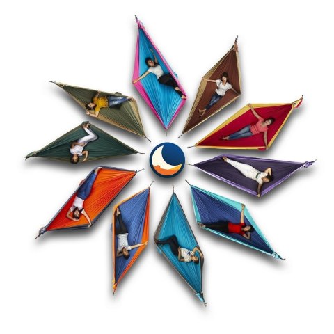 Hamak 2-osobowy Ticket To The Moon TMO0524 Zielony