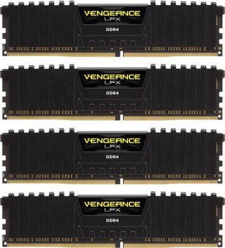 DDR4 64GB PC 2666 CL16 CORSAIR KIT (4x16GB) Vengeance LPX retail