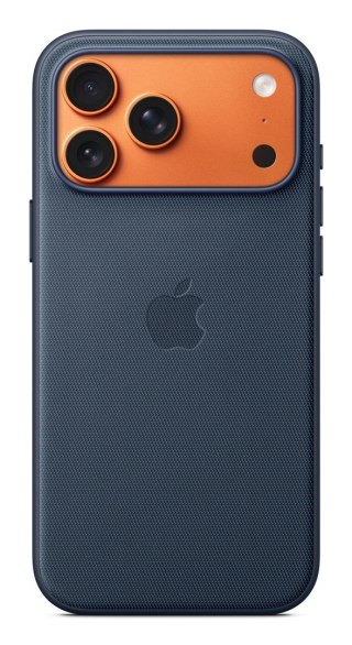 Funkcjonalne etui z tkaniny Apple iPhone 17 Pro Max z MagSafe (niebieskie)