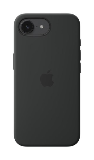 Silikonowe etui Apple iPhone 16e - czarne | Jabłko