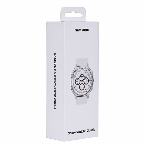 Smartwatch Samsung Galaxy Watch 8 (L505) Classic AMOLED 46mm Srebrny