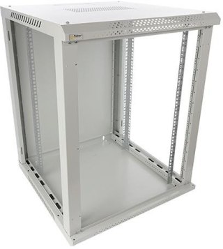 Szafa RACK Pulsar 15U / 19" wisząca do złożenia 600x600 szara