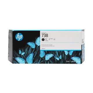 HP Wkład z atramentem czarnym DesignJet 738 300 ml