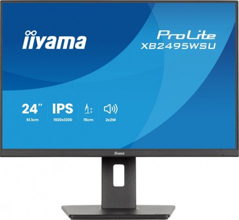 Monitor 24 cale XB2495WSU-B1 IPS,16:10,350cd,4ms,HDMI, 100Hz,1500:1, 4xUSB,2x2W,HAS150 (PIVOT)