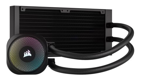 Corsair NAUTILUS 240 RS ARGB Liquid Procesor Chłodnica cieczy all-in-one Czarny 1 szt.