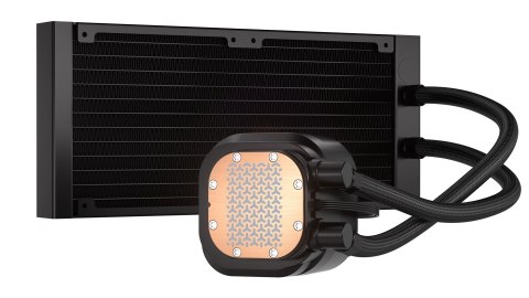 Corsair NAUTILUS 240 RS ARGB Liquid Procesor Chłodnica cieczy all-in-one Czarny 1 szt.