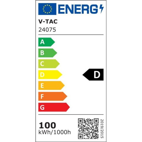 Oprawa V-TAC LED UFO high bay IP65 ALU 155Lm/W 100W VT-91102 4000K 15500lm 5 lat  