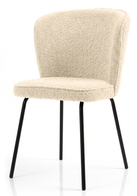 Krzesło tapicerowane TEDDY BEIGE
