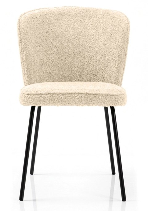 Krzesło tapicerowane TEDDY BEIGE
