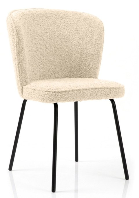 Krzesło tapicerowane TEDDY BEIGE