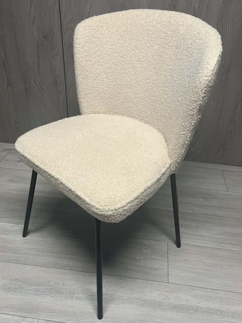 Krzesło tapicerowane TEDDY BEIGE