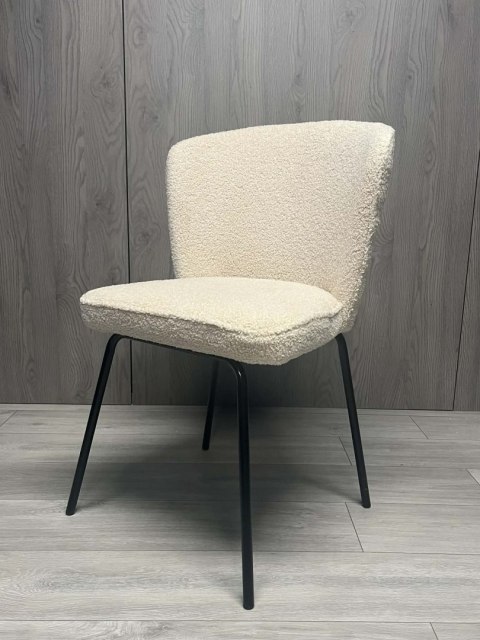 Krzesło tapicerowane TEDDY BEIGE