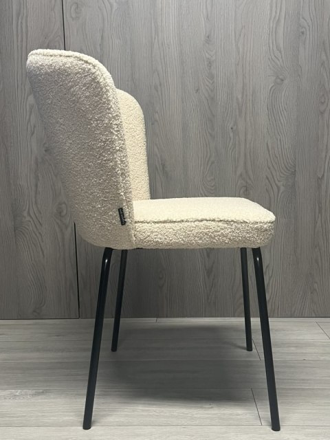 Krzesło tapicerowane TEDDY BEIGE