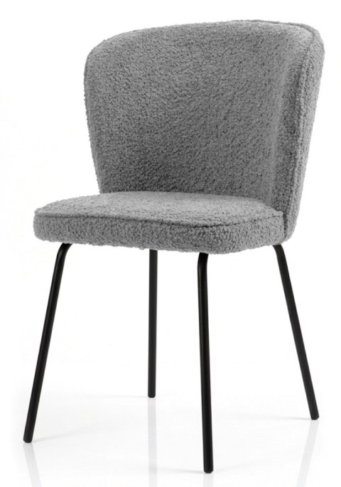 Krzesło tapicerowane TEDDY GREY